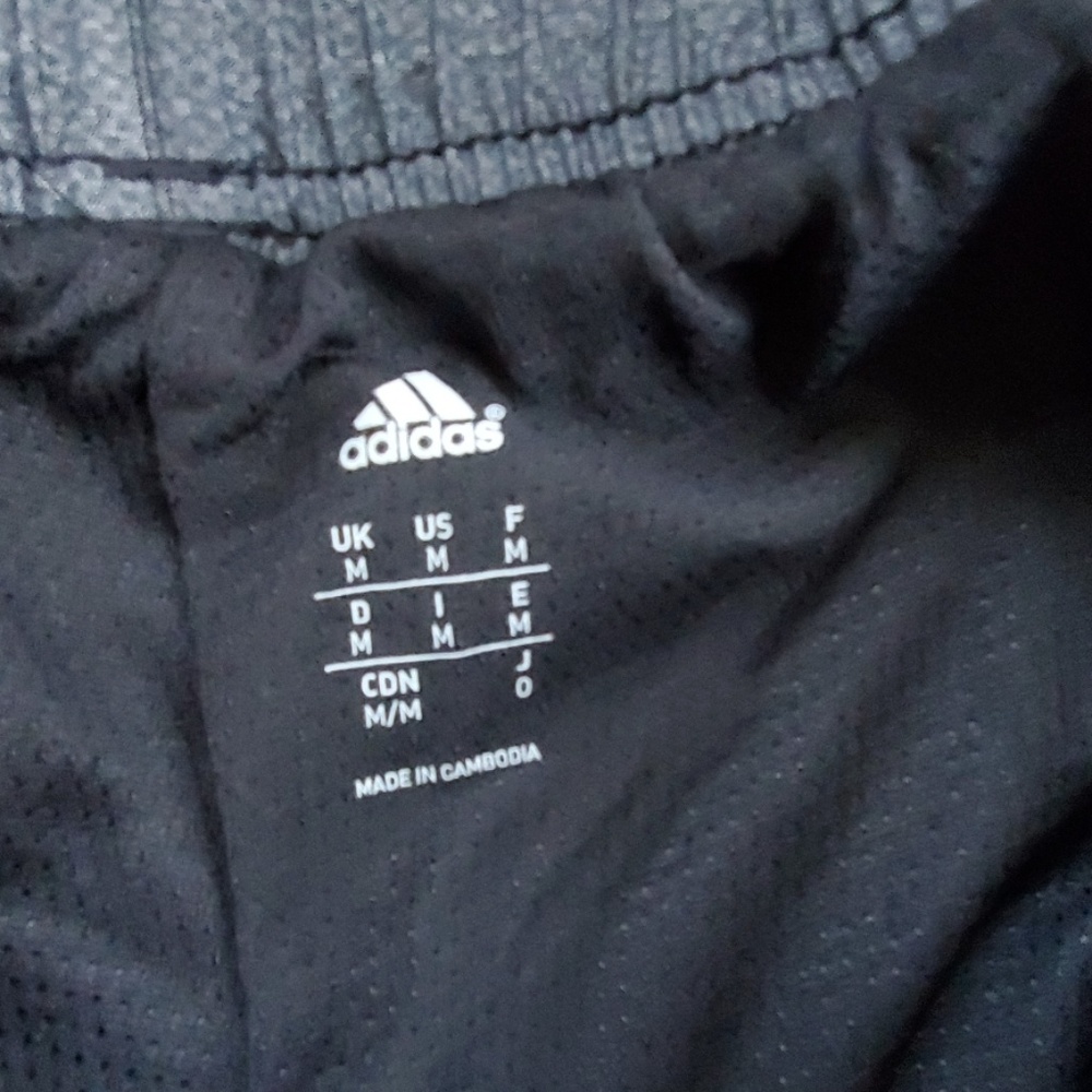 Adidas Dark Gray Training Pants Men M Size - Picture 7 of 7
